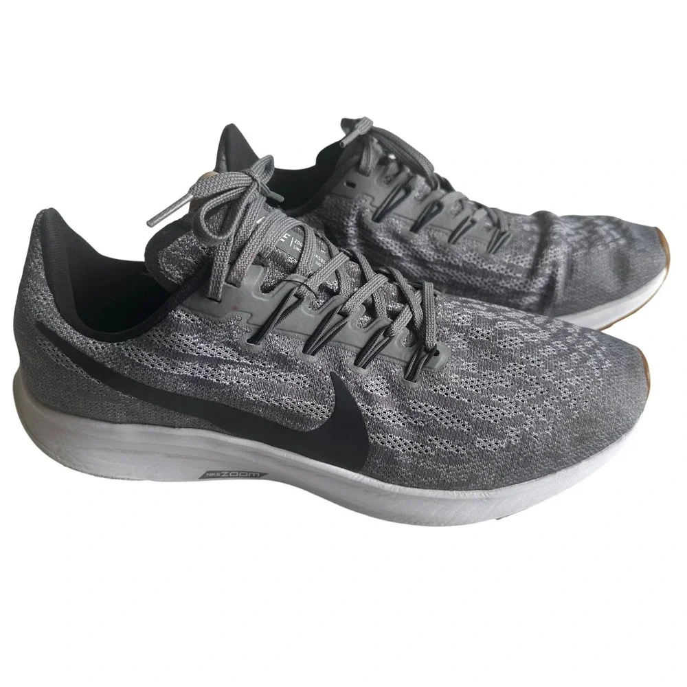 Nike Air Zoom Pegasus‎ 36 Men's Running Shoes Gray AQ2203-001 Size 11.5